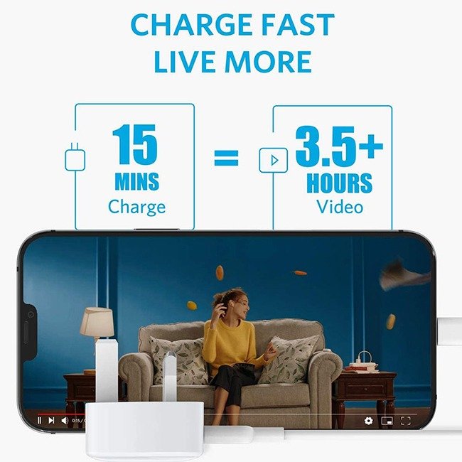 Anker A2633 PowerPort III Nano 20W Type C Wall Charger 4