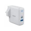 Anker A2636 PowerPort PD 2 Dual Port High Speed 3 Pin Wall Charger Anker A2636 PowerPort PD 2 Dual Port High Speed 3 Pin Wall Charger