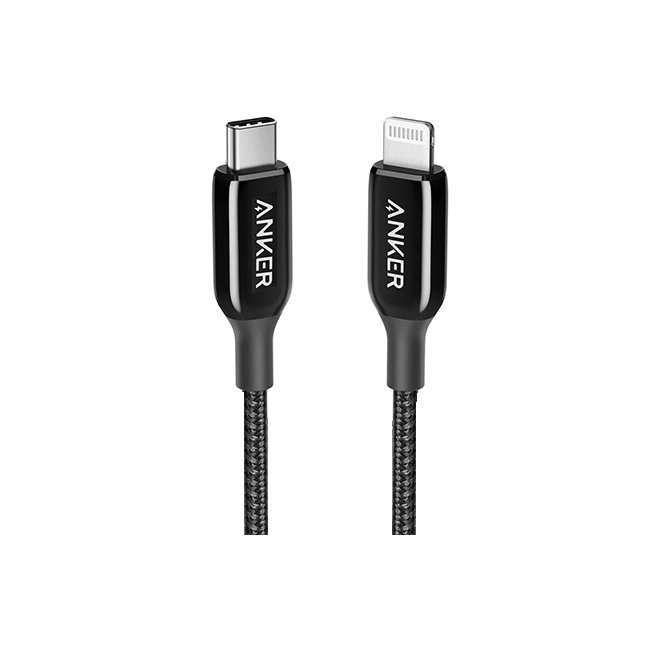 Anker A8843 PowerLine 6ft USB C to Lightning Cable