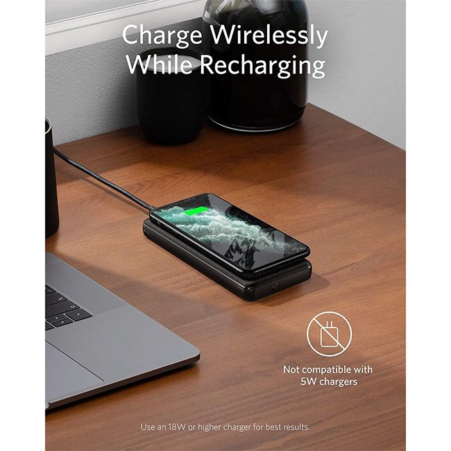 Anker PowerCore III Sense 10K Wireless Power Bank 5