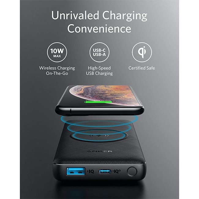 Anker PowerCore III Sense 10K Wireless Power Bank 6