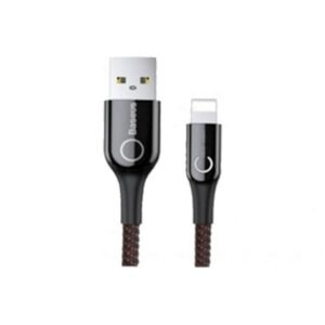 Baseus C Shaped Light Intelligent Power off Lightning Cable 2