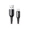 Baseus C Shaped Light Intelligent Power off Type C Cable 1