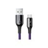 Baseus C Shaped Light Intelligent Power off Type C Cable 2