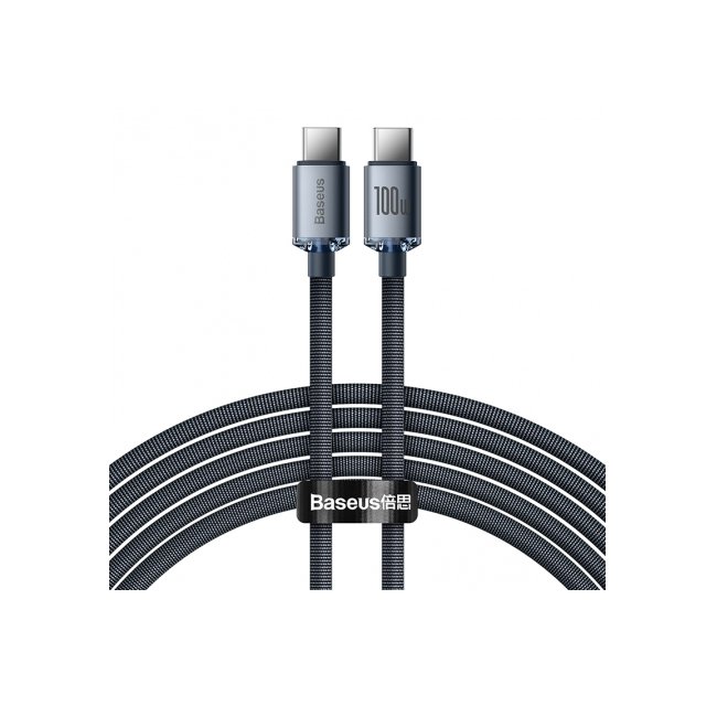 Baseus Crystal Series 100W Fast Charging Type C to Type C Cable