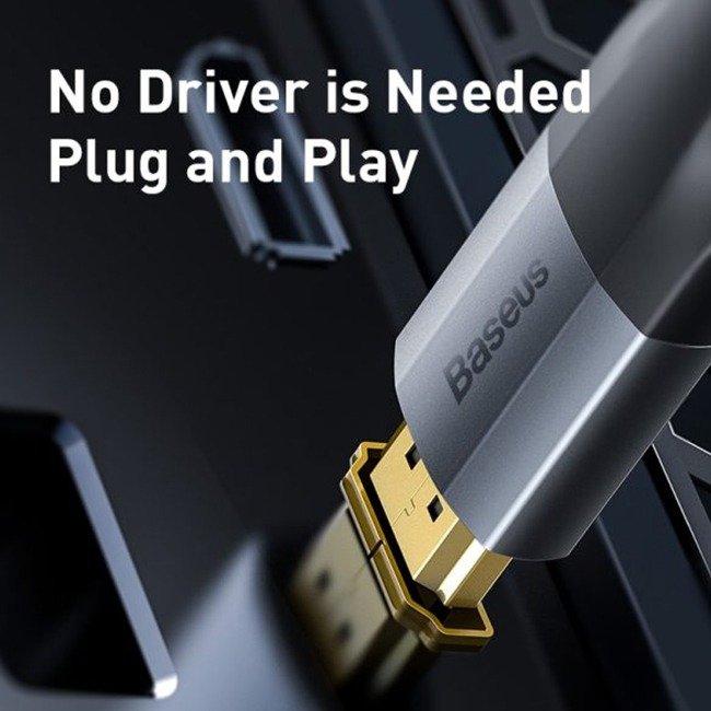 Baseus Enjoyment Series Mini DisplayPort to 4K HDMI Cable 2