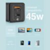 Baseus GaN 45W Mini Type C USB Quick Charger 8 Baseus GaN 45W Mini Type C USB Quick Charger 8