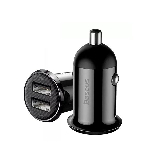 Baseus Grain Pro Dual Port 44W 4.8A Car Charger 1