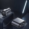 Baseus High Efficiency 2 in 1 Cigarette Lighter with Dual USB Car Charger 5