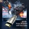 Baseus Horizontal 4K HDMI Cable 1 Baseus Horizontal 4K HDMI Cable 1