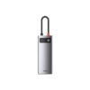 Baseus Metal Gleam Series 6 in 1 Multifunctional Type C Hub Adapter Baseus Metal Gleam Series 6 in 1 Multifunctional Type C Hub Adapter