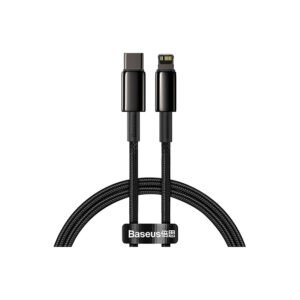 Baseus Tungsten Gold 20W Fast Charging Type C PD to Lightning Cable 1
