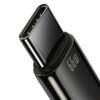 Baseus Tungsten Gold 66W Fast Charging USB Type C Cable 2 Baseus Tungsten Gold 66W Fast Charging USB Type C Cable 2