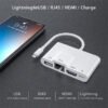 COTEetCI 4 in 1 Lightning OTG HDMI Adapter 1 COTEetCI 4 in 1 Lightning OTG HDMI Adapter 1