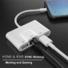 COTEetCI 4 in 1 Lightning OTG HDMI Adapter 3 COTEetCI 4 in 1 Lightning OTG HDMI Adapter 3