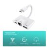 Coteetci 33014 USB C to USB C RJ45 Ethernet USB Adapter 2