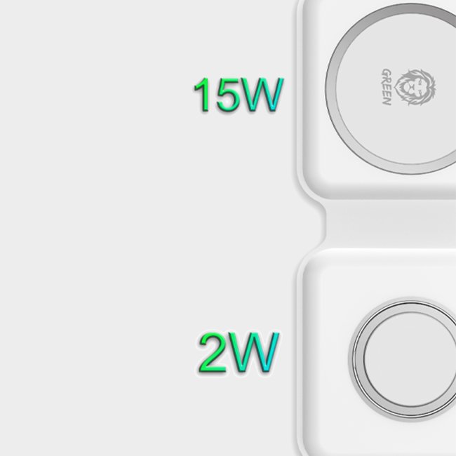 Green Magsafe Deux Charger 2