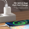 Joyroom ZQ LG3028E3 20W PD QC3.0 Dual Port Charger 4 Joyroom ZQ LG3028E3 20W PD QC3.0 Dual Port Charger 4