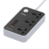 LDNIO SC3412 3 Power Socket 20W USB C PD 3 USB QC3.0 Extension Power Cord 2