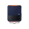 Samsung Galaxy Z Flip3 5G Navy Blue Silicone Cover with Strap Samsung Galaxy Z Flip3 5G Navy Blue Silicone Cover with Strap