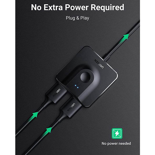 UGREEN 70607 HDMI Bi Directional Switch 3