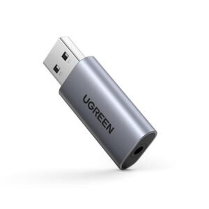 UGREEN 80864 2 in 1 USB External Sound Card Audio Adapter 01