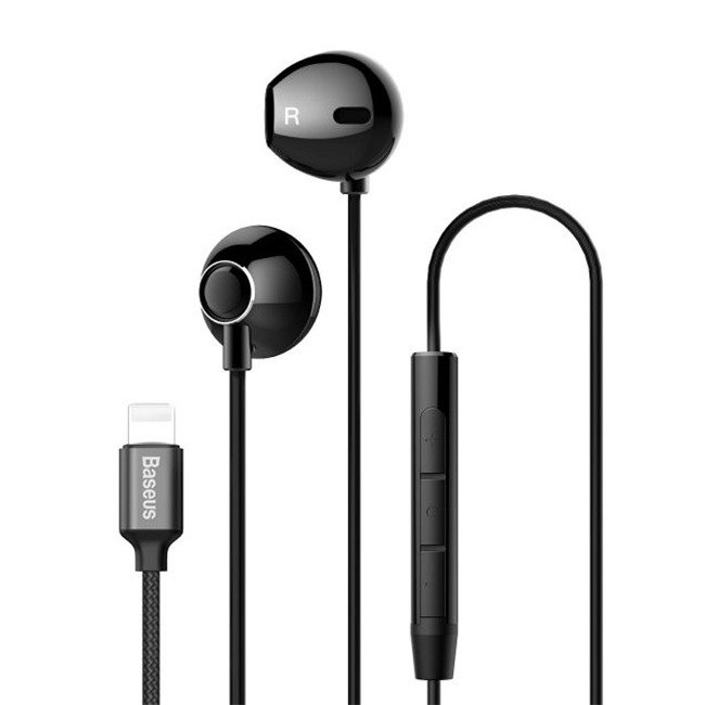 baseus p06 digital wired lightning earphones 2