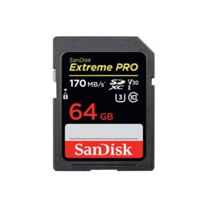 SanDisk Extreme PRO SDXC 64GB UHS I Memory Card