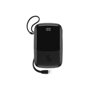 Baseus Qpow 15W Digital Display 10000mAh Power Bank with Lightning Cable