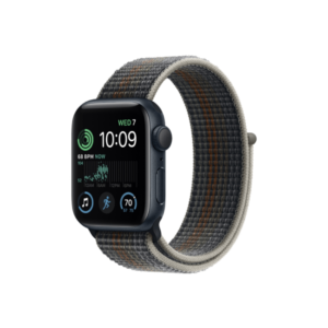 apple watch se 2nd gen 40mm midnight aluminum gps midnight sport loop band