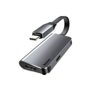 Baseus Little Box Type C to 4K HDMI Type C PD Mini High Definition Smart Hub Converter 5
